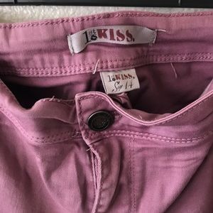 Mauve Ripped 5 pockets pants!